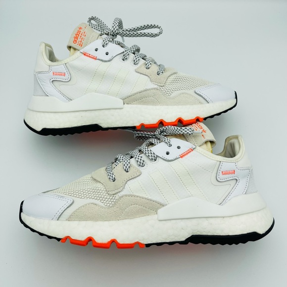 adidas Other - New Adidas Men's Nite Jogger Cloud White Shoe Sz 9
